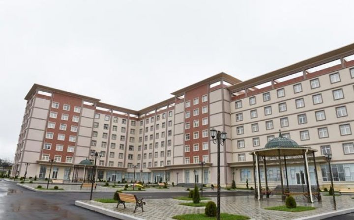 Tələbələr üçün yataqxana kompleksi istifadəyə verildi