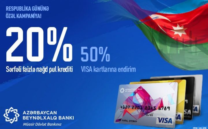 Beynəlxalq Bankdan 28 May gününə özəl kampaniya!