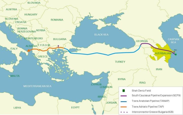 SOCAR Cənub Qaz Dəhlizinin tərkib hissəsi olan layihələrin icra vəziyyətini açıqlayıb