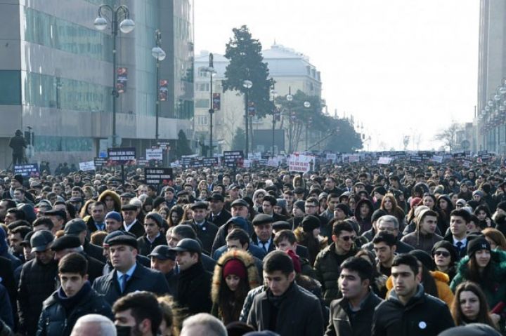 Bakıda yürüş keçirilir