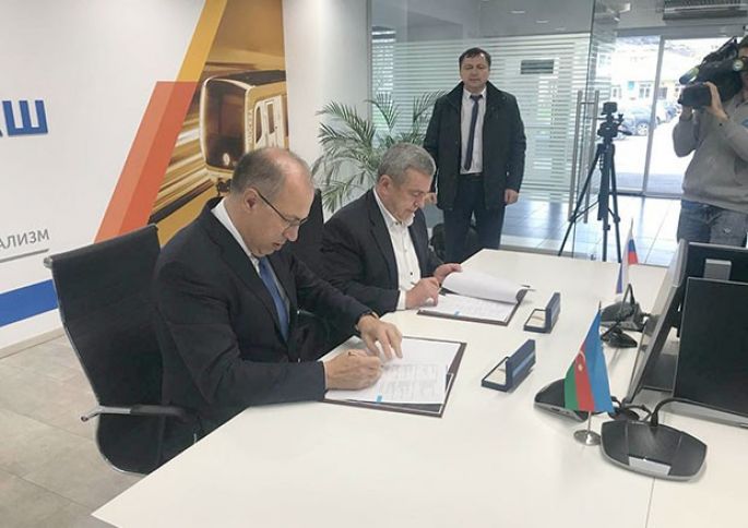 "Bakı Metropoliteni" Rusiyadan 12 qatar alır - MÜQAVİLƏ İMZALANDI