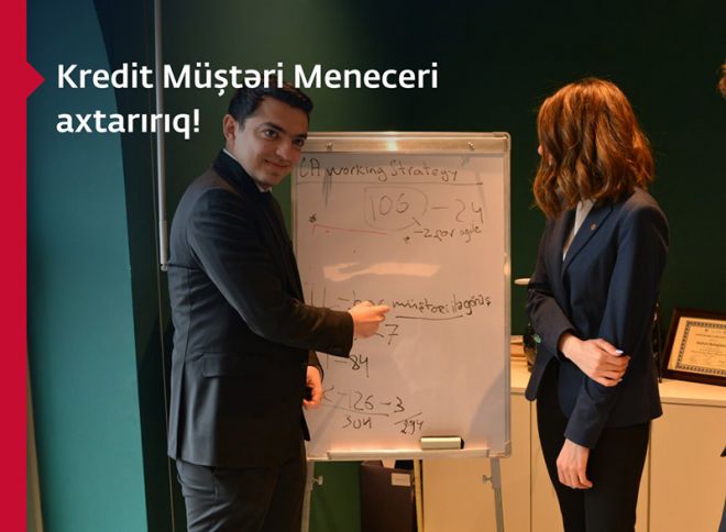 PAŞA Bank Kredit Müştəri Meneceri və Anderrayterlər axtarır