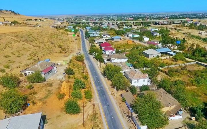 Şabran-Əmirxanlı-Qazbabalı avtomobil yolu yenidən qurulub