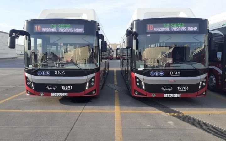 Azərbaycana 60 ədəd avtobus idxal olunub