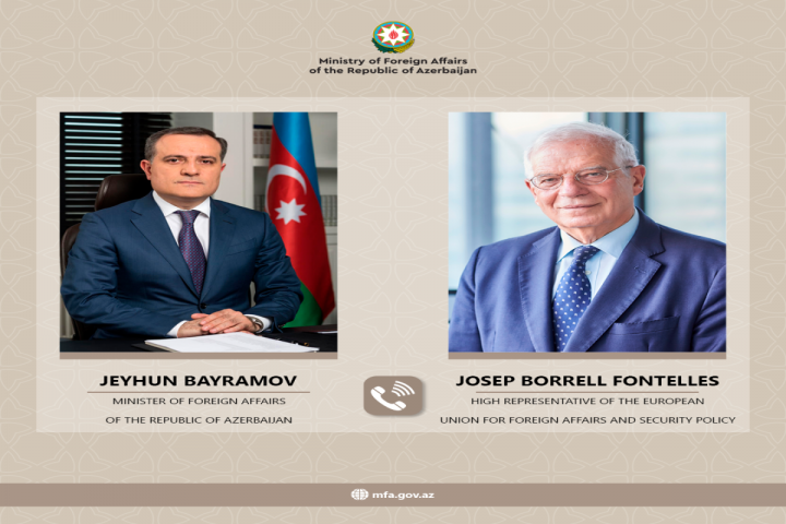 Bayramov Borellə telefonla danışıb