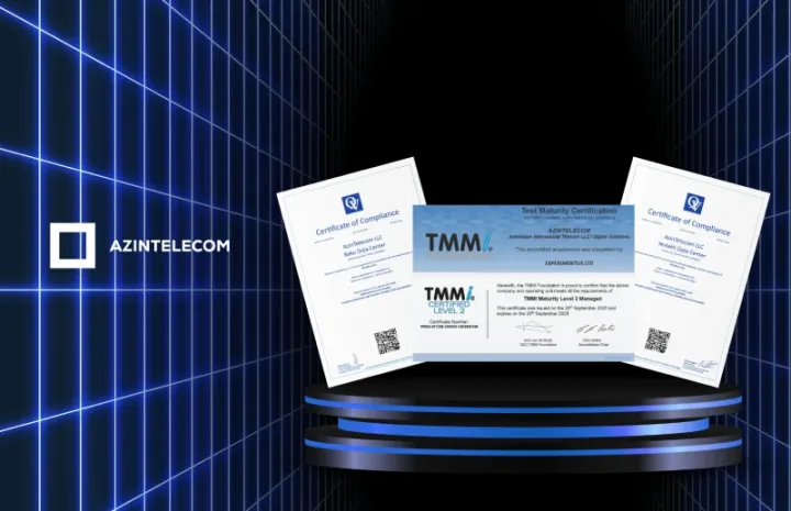 “AzInTelecom” iki beynəlxalq nüfuzlu sertifikasiyadan keçib