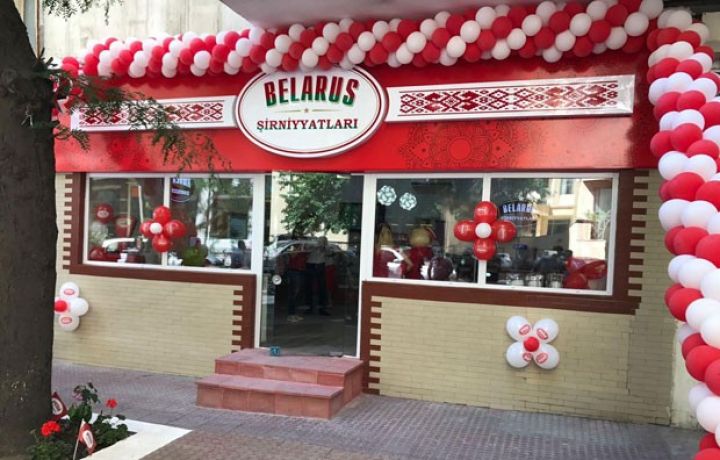 Bakıda “Belarus Şirniyyatları” mağazası açıldı