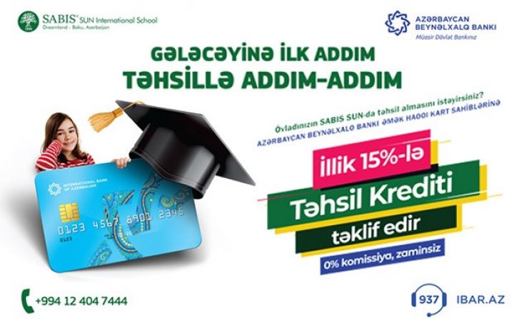 Beynəlxalq Bankdan təhsil krediti!