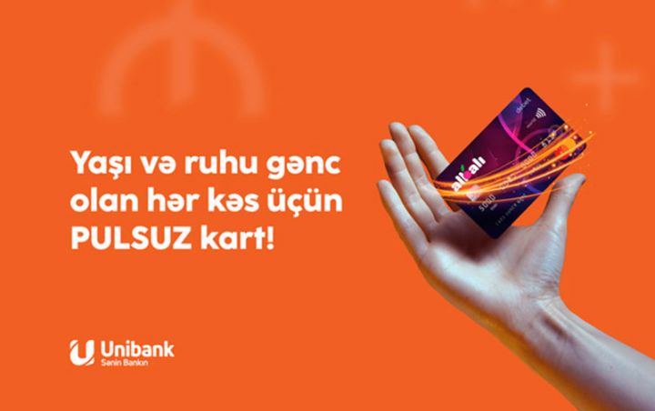 Unibank debet kartlarını hər kəs üçün pulsuz etdi
